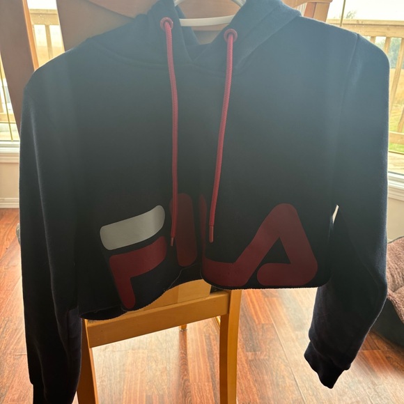 FILA Cropped Hoodie - Picture 1 of 1